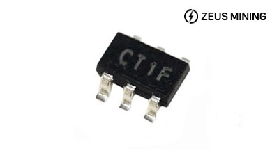 CT1F converter chip 3.3V to 1.8V