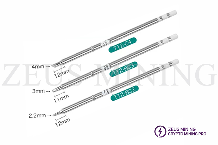T12 Soldering Iron Tip Kit Zeus Mining