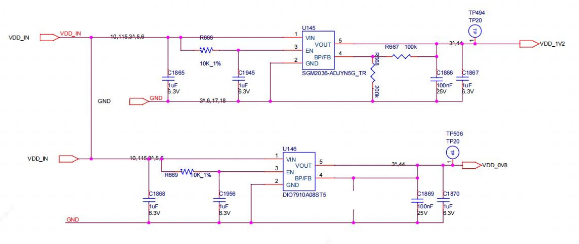 Antminer S19K Pro LDO circuit