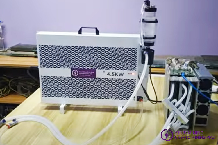 conversion Bitmain Antminer water cooling kit