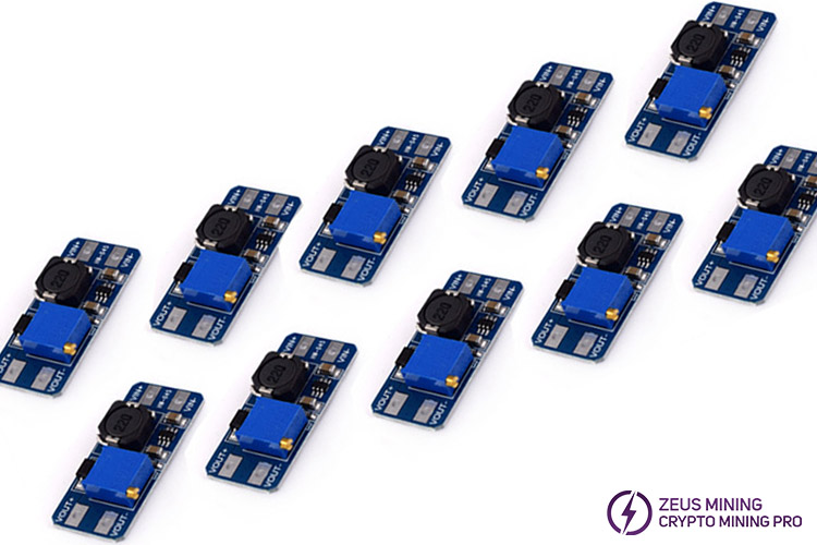 boost DC-DC module 28V adjustable