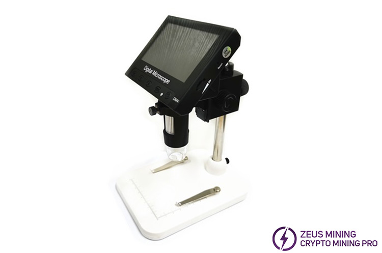 1000x electronic digital magnifier with a 4.3-inch screen