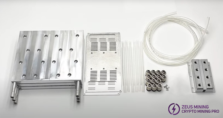 Antminer S21 water cooling plate upgrade kit