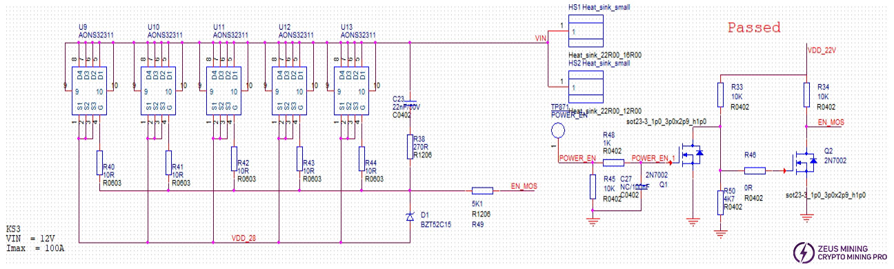 MOS circuit diagram