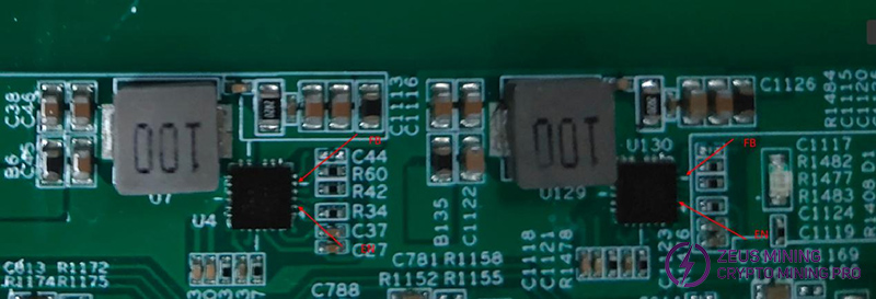 check the operating voltage of the GS9238 chip