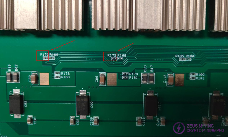 MOS chip input voltage measurement
