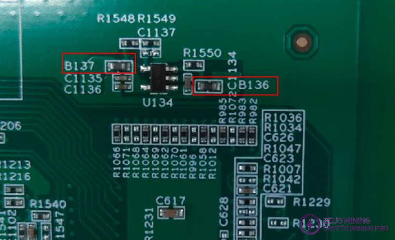 KS2 hash board uP9512 chip