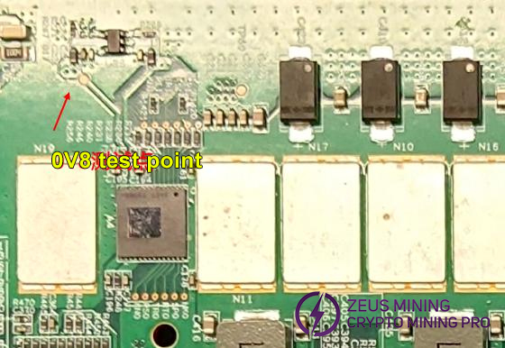 KS0 hash board LD0 chip total output