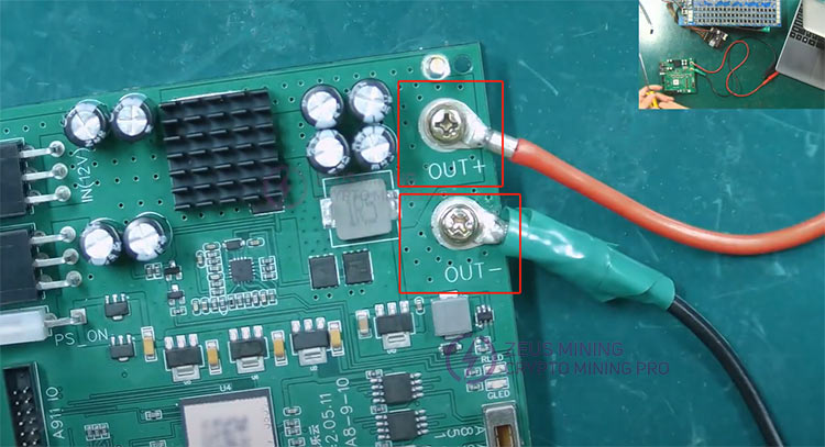 D signal shorting board cable connection method