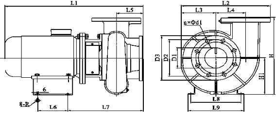 AntSpace HK3 liquid cooling spray pump size diagram