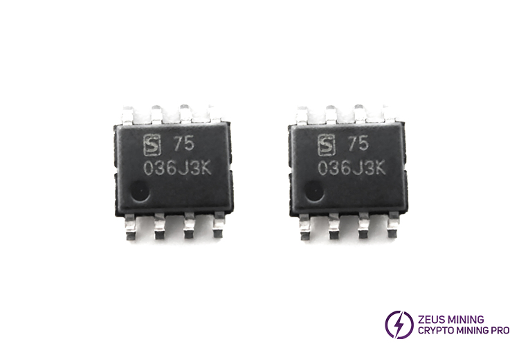 S75 silkscreen temperature sensor chip