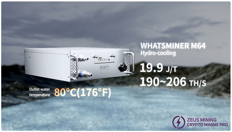 WhatsMiner M64 Hydro-cooled Bitcoin miner