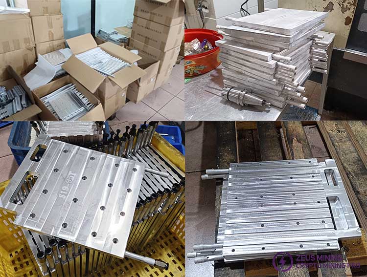 customized water cooling plate for Avalonminers