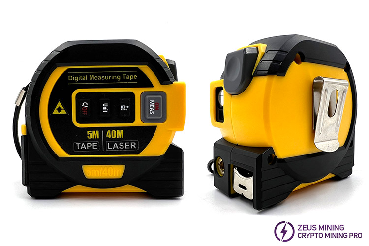 digital tape measure with laser