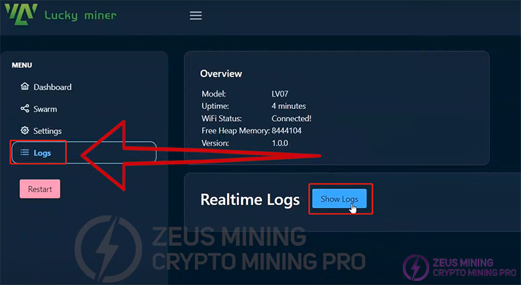 LV07 miner work log