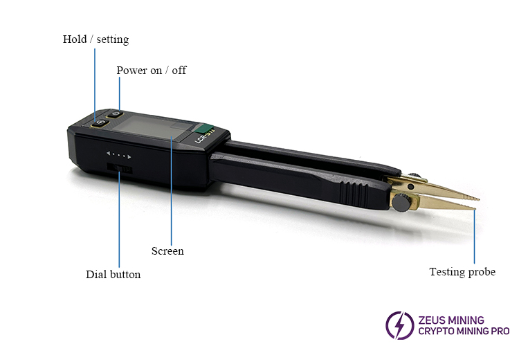 FNIRSI LCR-ST1 intelligent bridge tweezers