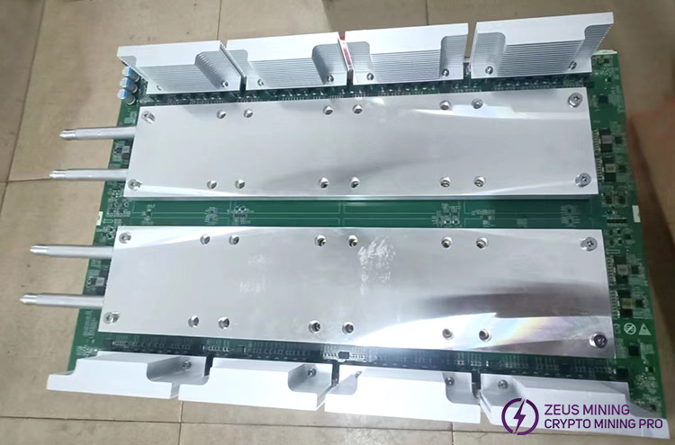 Antminer E9 Pro liquid cooling plate