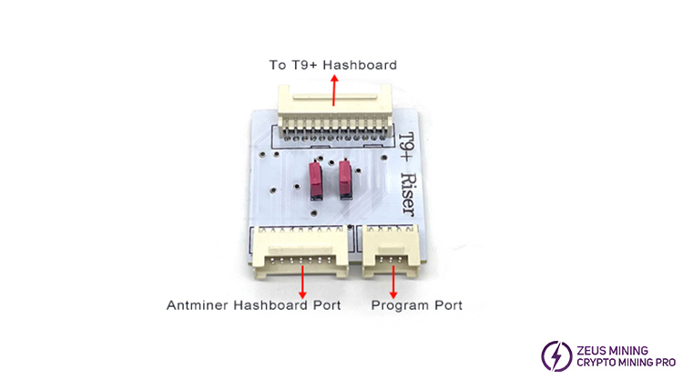 test the T9+ hash board