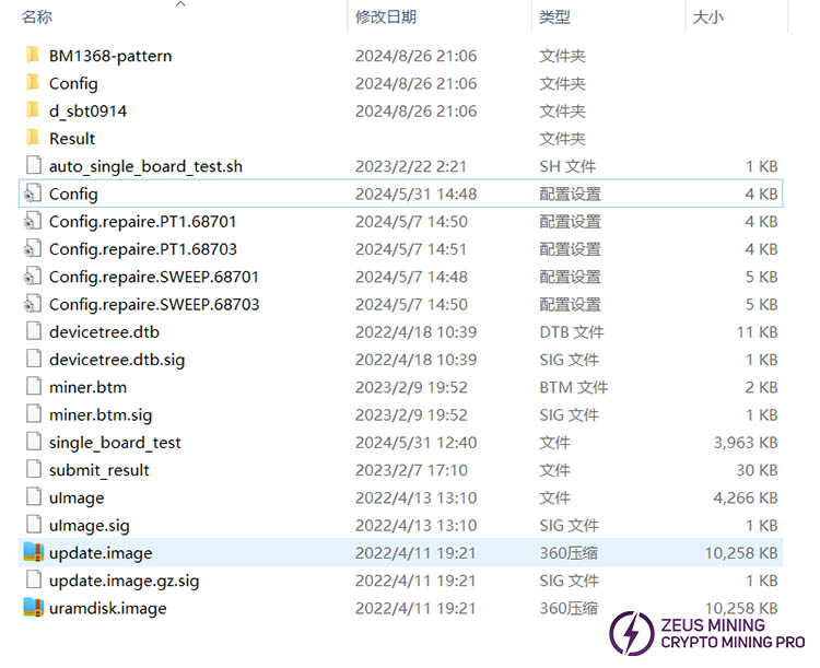 Antminer T21 PT1 test file