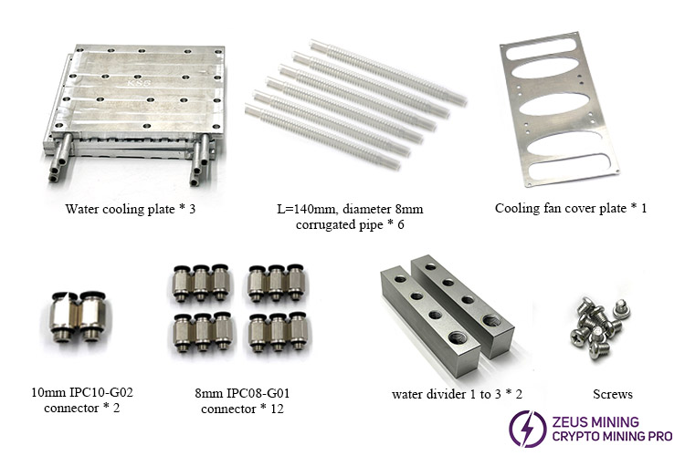 Iceriver KS5L water cooling plate Hydro heatsink kit