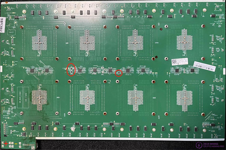 Antminer E9 pro hash board repair list