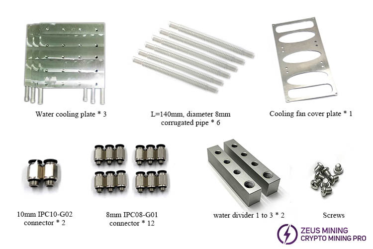 liquid cold plate for K7