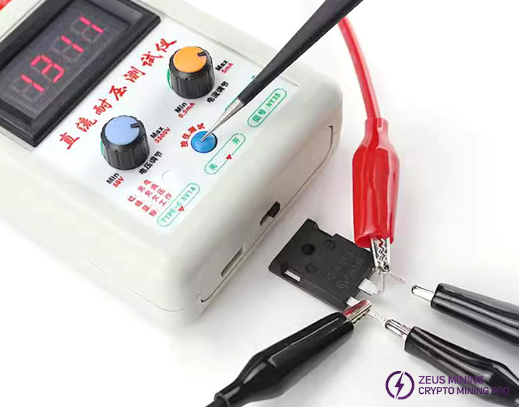 withstand voltage test of 1200V IGBT