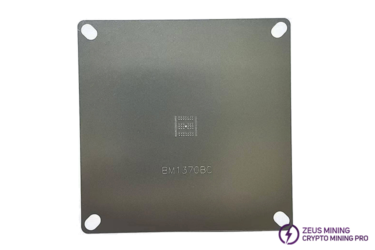 BM1370BC ofiicial stencil for Antminer S21pro ASIC chip