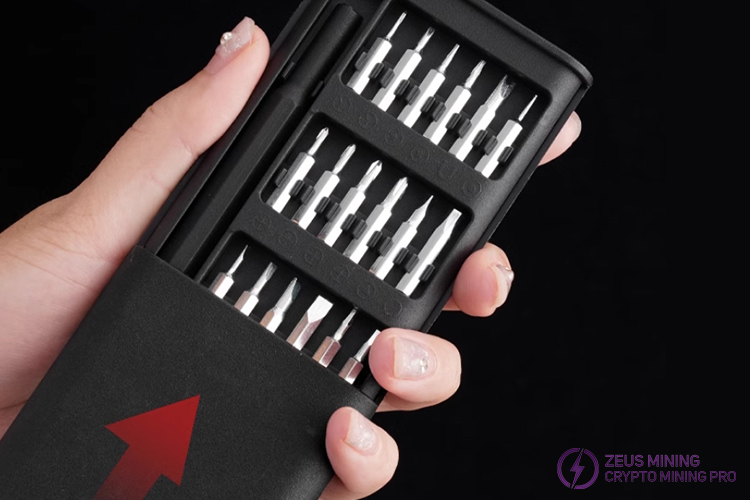 24-in-1 magnetic mini screwdriver set