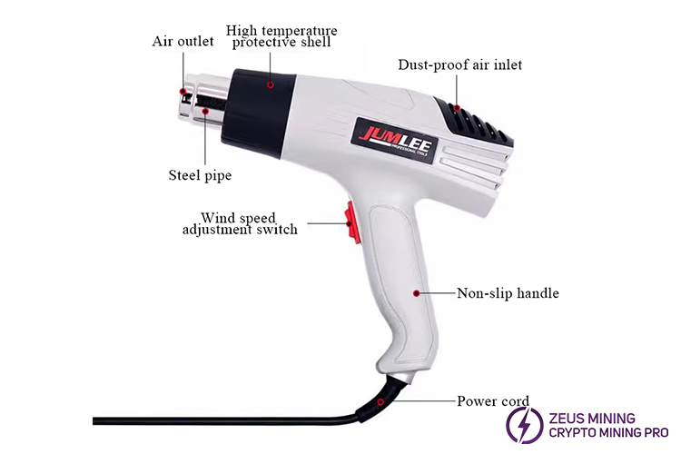 2000W hot air gun