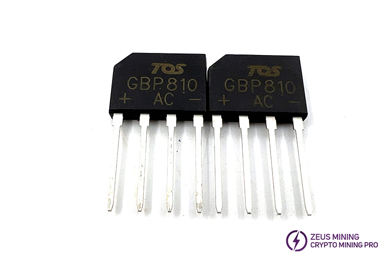 GBP810 bridge rectifiers