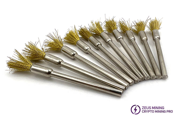 stainless copper wire cleaning brushes pen wire brush