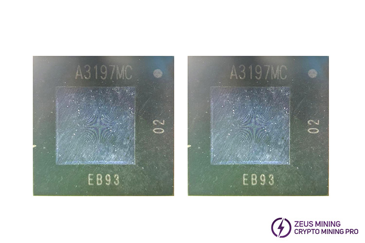 A3197MC ASIC chip for A1566 hash board