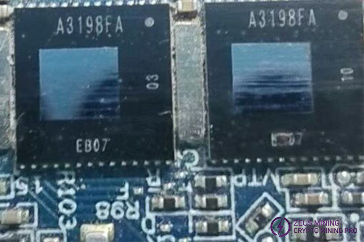 A3198FA hash board ASIC chip