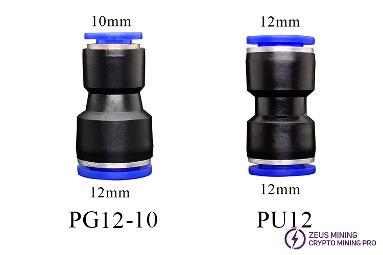 PG12-10 water cooling tube connector