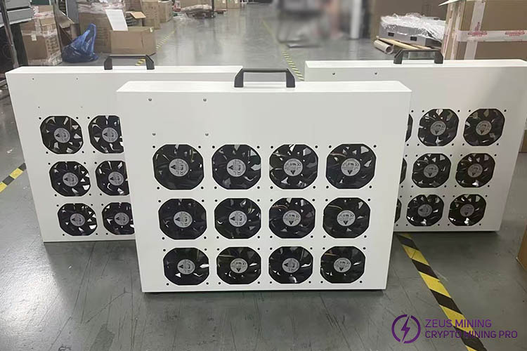 12.8kw cooling system for 2 ASIC miner