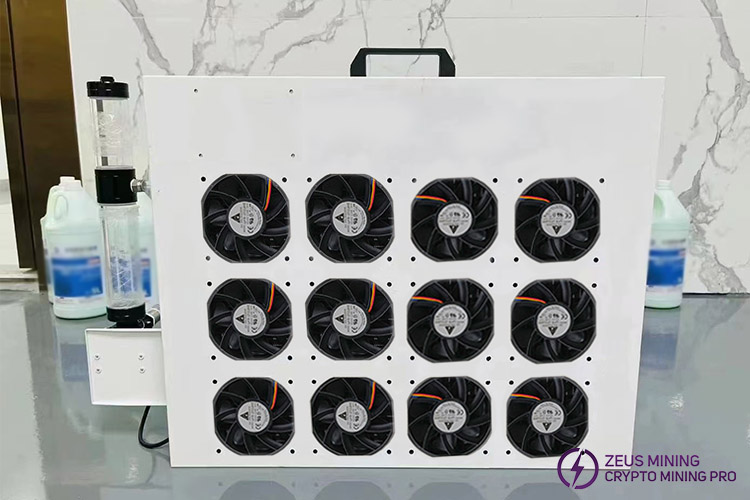 12.8KW water cooling radiator for Iceriver miner