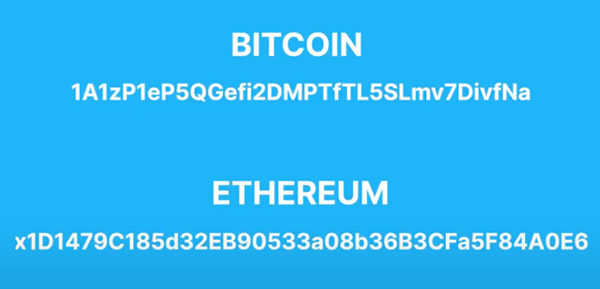 Bitcoin wallet address