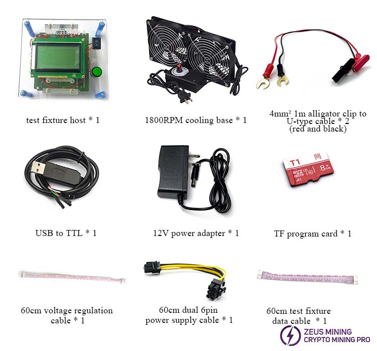 Antminer hash board test fixture repair kit