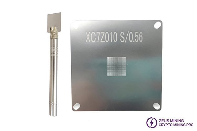 XC7Z010 tin stencil plate