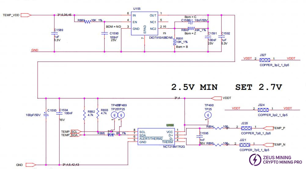 Bidirectional conversion chip circuit diagram for S21pro