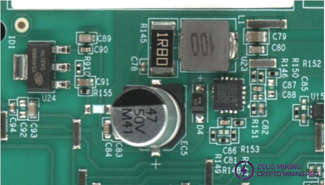 S21 pro hash board boost circuit