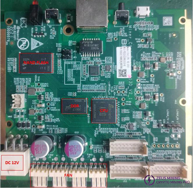 A113D amlogic control board for S21pro hash board