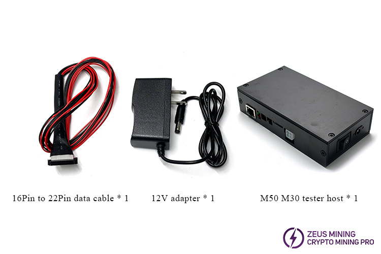 Whatsminer M50 M30 hashboard chip test fixture