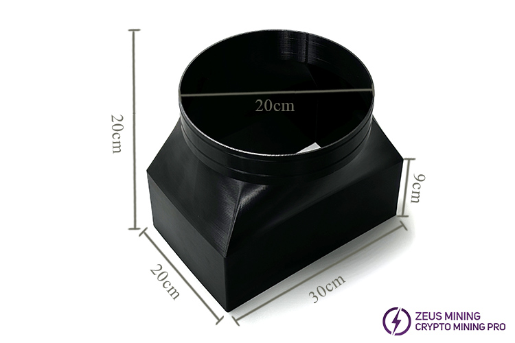 Iceriver dust shroud for fan and psu