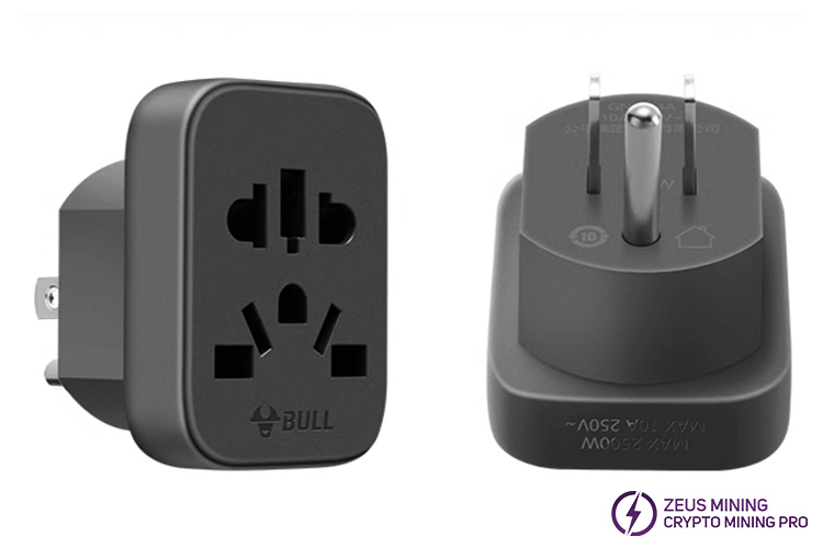 Multi-country electrical power socket US adapter