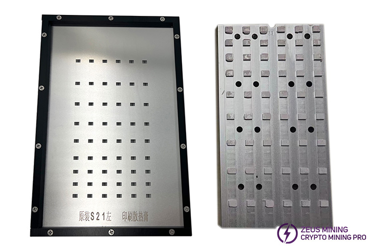 Antminer S21 stencil template for thermal grease