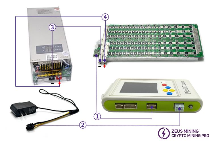 picobt for whatsminer hash board test