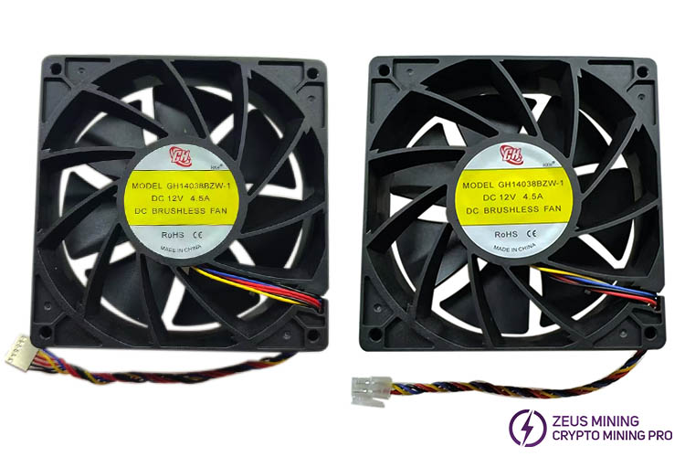 Whatsminer 140mm cooler fan GH14038BZW-1