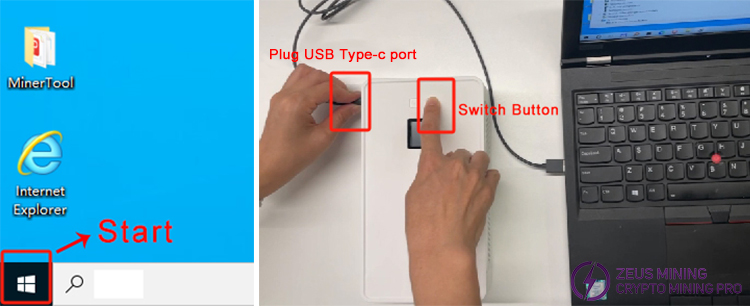 Insert USB Type-C port